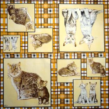 095 Cats - 3-ply - Paw